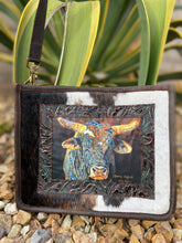 Load image into Gallery viewer, Sergios Collection design and Kathy Sigle beautiful art work on this limited edition crossbody bag