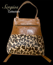 Load image into Gallery viewer, Sophisticated Cowhide Backpack