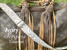 Load image into Gallery viewer, Embossed Leather Straps for purses, handbags.