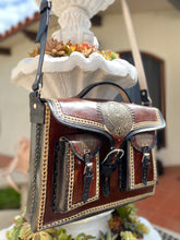 Load image into Gallery viewer, Sergios collection Handmade and hand painted briefcase