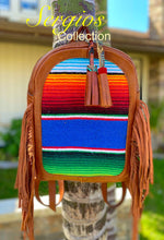 Load image into Gallery viewer, New Mexico Wool blanket backpack