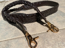 Load image into Gallery viewer, Braided Leather strap for purses