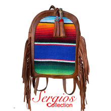 Load image into Gallery viewer, New Mexico Wool blanket backpack
