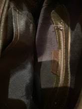 Load image into Gallery viewer, Tricolor brindle cowhide backpack
