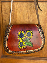 Load image into Gallery viewer, Crossbody handmade ,hand tooled and hand painted