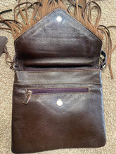 Load image into Gallery viewer, Longhorn cowhide crossbody