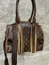 Load image into Gallery viewer, Louis Vuitton Speedy 30 Revamped in two tone leather