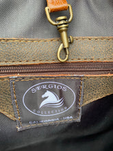 Load image into Gallery viewer, Sergios Collection design and Kathy Sigle art on this limited Mega tote