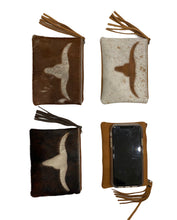 Load image into Gallery viewer, Cowhide pouches for makeup etc
