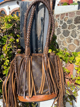 Load image into Gallery viewer, Authentic Vintage Louis Vuitton Bucket MD with Crazy Horse