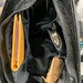 Load image into Gallery viewer, Black Beauty Tote with Turquoise