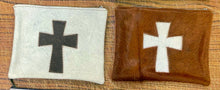 Load image into Gallery viewer, Large 7” x 9” Cowhide pouch Bag