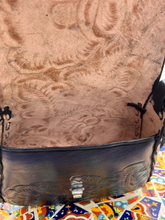 Load image into Gallery viewer, Handmade and hand tooled handbag.