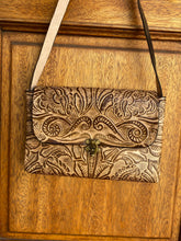Load image into Gallery viewer, Handmade & hand tooled crossbody limited edition