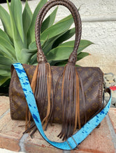 Load image into Gallery viewer, Handmade Purse & Handbags Straps Exotic Cowhides (48” length x 1.5” Wide)