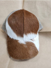 Load image into Gallery viewer, Caps with Cowhide hair on