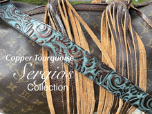 Load image into Gallery viewer, Embossed Leather Straps for purses, handbags.