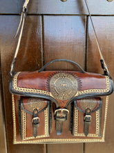 Load image into Gallery viewer, Sergios collection Handmade and hand painted briefcase