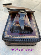 Load image into Gallery viewer, Sergios collection Messenger bag Handmade & hand painted