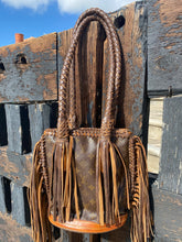 Load image into Gallery viewer, Authentic Vintage Louis Vuitton Bucket MD with Crazy Horse