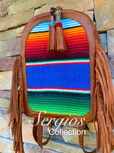 Load image into Gallery viewer, New Mexico Wool blanket backpack