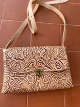 Load image into Gallery viewer, Handmade & hand tooled crossbody limited edition