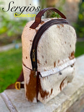 Load image into Gallery viewer, Cowhide Backpack