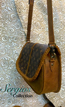 Load image into Gallery viewer, Santa Bárbara Saddle Bag Style with LV canvas