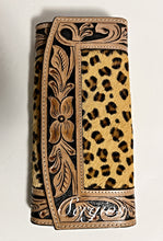 Load image into Gallery viewer, Beautiful hand crafted Hand tooled cowhide wallet