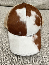 Load image into Gallery viewer, Caps with Cowhide hair on