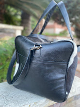 Load image into Gallery viewer, Cowhide sports travel duffel bag