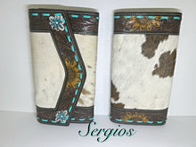Load image into Gallery viewer, Hand Tooled leather wallet