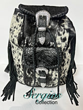 Load image into Gallery viewer, The Jody Deluxe Backpack with western buckles
