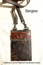 Load image into Gallery viewer, Hipster Cellphone Carrier/Cross-body UNISEX