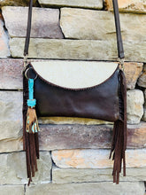 Load image into Gallery viewer, Sergios Crossbody Ivory and Brown