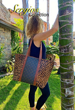 Load image into Gallery viewer, Sergios DALLAS Mega Tote! A Very Spacious and Fun Tote to Carry All.