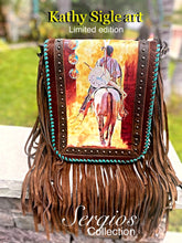 Load image into Gallery viewer, Kathy Sigle Art for Sergios Collection Handmade Soft Leather