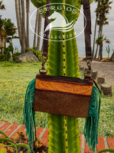 Load image into Gallery viewer, Hipster Tooled Crossbody Cellphone Carry
