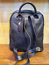 Load image into Gallery viewer, Large Tricolor Cowhide Backpack