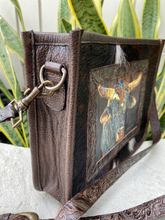 Load image into Gallery viewer, Beautiful Art by Kathy Sigle Added to Sergios Popular Crossbody Bag.