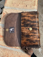 Load image into Gallery viewer, Sergios Classic Cowhide Brindle Crossbody Bag