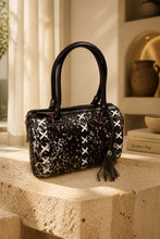 Load image into Gallery viewer, Sergios Cowhide Speedy style handbag
