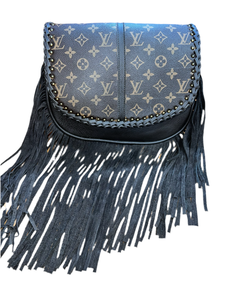 Santa Bárbara Saddle Bag Style with LV canvas