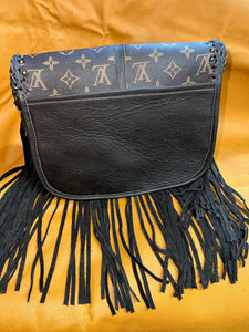 Santa Bárbara Saddle Bag Style with LV canvas