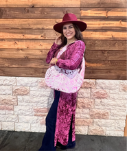 Load image into Gallery viewer, Pink Chrome Shouler Bag
