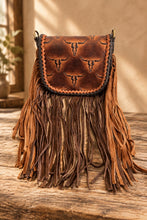 Load image into Gallery viewer, Longhorn Barbie Saddle Rustic Brown
