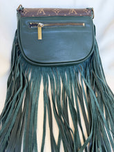 Load image into Gallery viewer, Two tone Barbie with repurposed LV canvas
