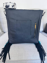 Load image into Gallery viewer, Antonia Handbag with upcycled LV canvas
