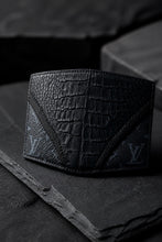 Load image into Gallery viewer, Men’s Wallet With repurposed LV
