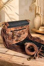 Load image into Gallery viewer, Rogué Barbie &amp; Repurposed LV Canvas
